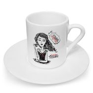 Leydi Collection Turkish Coffee Tasarımlı 1 Türk Kahvesi Fincanı