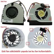 Lg C500-G.ARH9GE1 Versiyon 2 Uyumlu Notebook Fan
