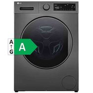 LG F4T2VYM1S Siyah Çamaşır Makinesi