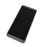LG G6 H870 Dokunmatik Silver Çıtalı Lcd Ekran
