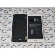 LG K8 K350 Dokunmatik Beyaz Çıtalı Lcd Ekran