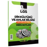 LGS 8. Sınıf Din Kültürü ve Ahlak Bilgisi Özet Konu Anlatımlı Ders Notları - Marka Yayınları