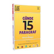 LGS Günde 15 Paragraf ve Anlam Bilgisi - Tonguç Yayınları