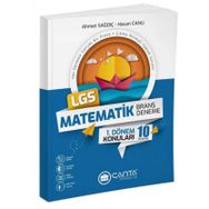 LGS Matematik 1.Dönem 10 Deneme Sınavı - Çanta Yayınları