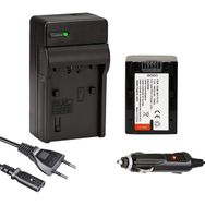 Li-ion Charger Cazipshop Sony NP-FV70 1800MAH Şarj Aleti Cihazı Seti