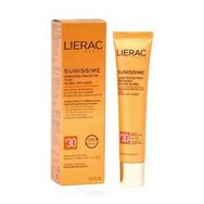 Lierac Sunissime Energizing Protective Fluid Spf30 Yüz Ve Dekolte Bölgesi İçin Global Yaşlanma Karşıtı Enerji Veren Güneş Kremi
