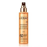 Lierac Sunissime SPF50 150 ml Yaşlanma Karşıtı Tüm Cilt Tipleri İçin Renksiz Vücut Güneş Koruyucu Sprey