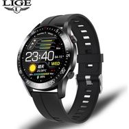 Lige 2xudc BW0160 Silikon Siyah Akıllı Saat
