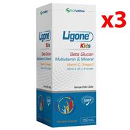 Ligone Kids Beta Glucan Multivitamin Mineral 3x150 ml Şurup
