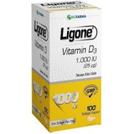 Ligone Vitamin D3 1000 IU 100 Kapsül