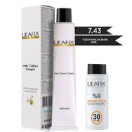 Lilafix 7.43 Yoğun Parlak Bakır Tüp 60 ml Saç Boyası