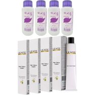 Lilafix Açık Kahve 5/0 4x60 ml Saç Boyası + H.A.SS 4x60 ml Oksidan