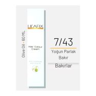 Lilafix No 7/43 Yoğun Parlak Bakır 60 ml Saç Boyası