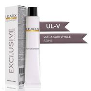 Lilafix UL-V Exclusive Ultra Sarı Viyole 60 ml Krem Tüp Saç Boyası