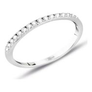 Lilarote 0.15 Ct Pırlanta Yarım Tur Yüzük