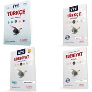 Limit Yayınları - TYT AYT Türkçe Edebiyat Seti 4 Kitap