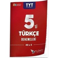 Limit Yayınları YKS TYT Türkçe 5 Deneme