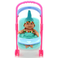 Limon Oyuncak Pembe Pusetli Bebek