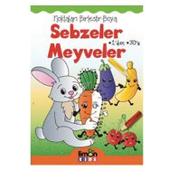 Limon Oyuncak Sebzeler Meyveler Noktaları Birleştir Boya 1'den 30'a