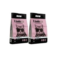 Lindo Cat 2 Adet 10 L Pudra Kokulu Parfümlü Bentonit Topaklanan İnce Taneli Kedi Kumu
