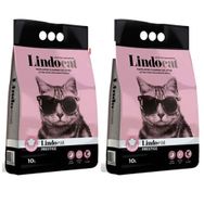 Lindo Cat 2x10 lt Bebek Parfümlü İnce Taneli Bentonit Kedi Kumu