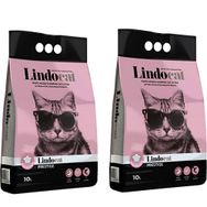 Lindo Cat Bebek Pudralı Kalın Taneli 2x10 lt Kedi Kumu