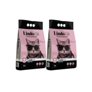 Lindo Cat Pudra Kokulu İnce Taneli 2x10 lt Kedi Kumu