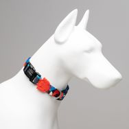 Lindo Dogs Red Line Kırmızı Mavi Small Köpek Boyun Tasması