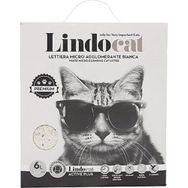 Lindocat Aktif Karbon İnce Taneli Topaklanan 6 lt Kedi Kumu