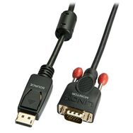Lindy 41942 Siyah DisplayPort VGA Kablo