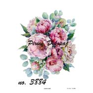 Lineart 3884 Pirinç Dekupaj Kağıdı