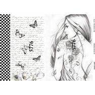 Lineart LA-5776 Pirinç Dekupaj Kağıdı