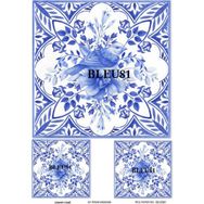Lineart LA-BLUE81 Pirinç Dekupaj Kağıdı