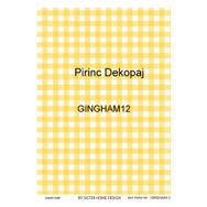 Lineart LA-GINGHAM12 Pirinç Dekupaj Kağıdı