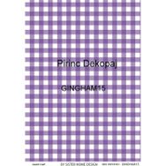 Lineart LA-GINGHAM15 Pirinç Dekupaj Kağıdı