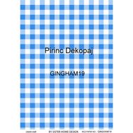 Lineart LA-GINGHAM19 Pirinç Dekupaj Kağıdı