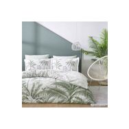 Linens Grace Pamuk Saten Yeşil 200x220 cm Çift Kişilik Nevresim Takımı