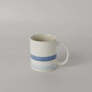 Linens Jose Seramik 400 ml Kupa Ekru-Mavi