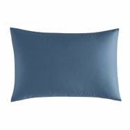 Linens Mix Match Pamuk Saten 2'li Standart İndigo Yastık Kılıfı Seti