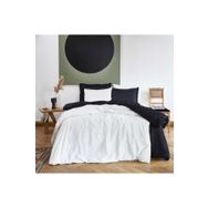 Linens Mix Match Pamuk Saten Ekru King Size Nevresim Kılıfı