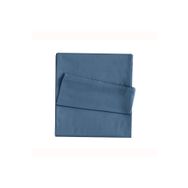 Linens Mix Match Pamuk Saten indigo King Size Çarşaf