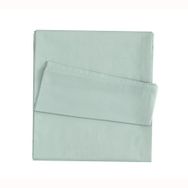 Linens Mix Match Pamuk Saten Yeşil King Size Çarşaf