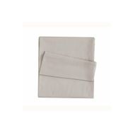 Linens Mix Match Taş Pamuk Saten Çift Kişilik Çarşaf