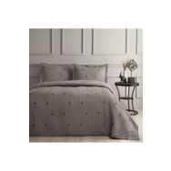 Linens Vita Gri Çift Kişilik Yatak Örtüsü