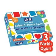 Link - Renkler Şekiller Bağlantı Kurma Oyunu - Bi Kutu Oyun Kolektif