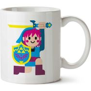 Link Simple Artwork Legend of Zelda Baskılı Kupa