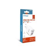 Linkage LHC-02 PD+USB Çıkışlı 25 W Süper Hızlı Şarj Adaptörü