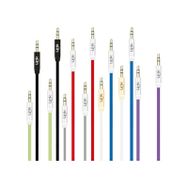 Linktech A585 Siyah 3.5 mm 1 mt Aux Ses Kablosu