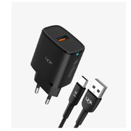 Linktech C303 Strong 18W USB-A Tip-C Kablolu Hızlı Şarj Adaptörü ve Şarj Aleti