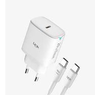 Linktech C308 Safe Type-C Lightning Kablolu 20W Hızlı Şarj Adaptörü Şarj Aleti